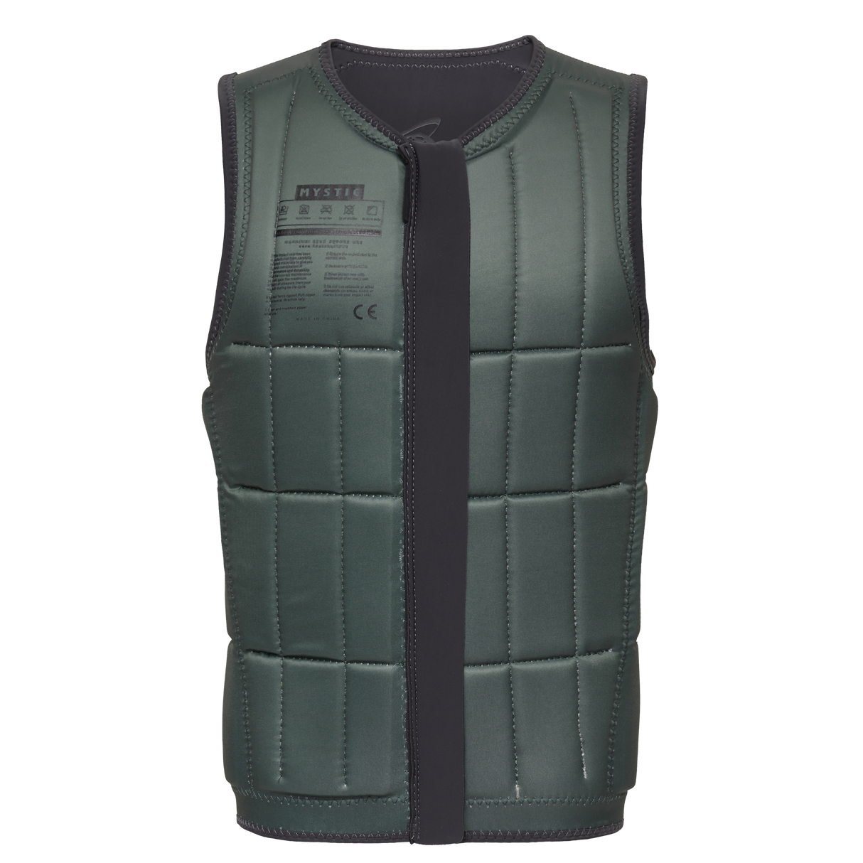 Mystic 2023 Anarchy Impact Vest Fzip Wake