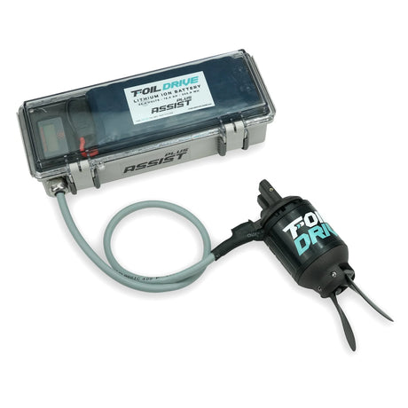 Foil Drive Assist PLUS with Small/Standard/Airline Travel Battery, Universal Adaptor