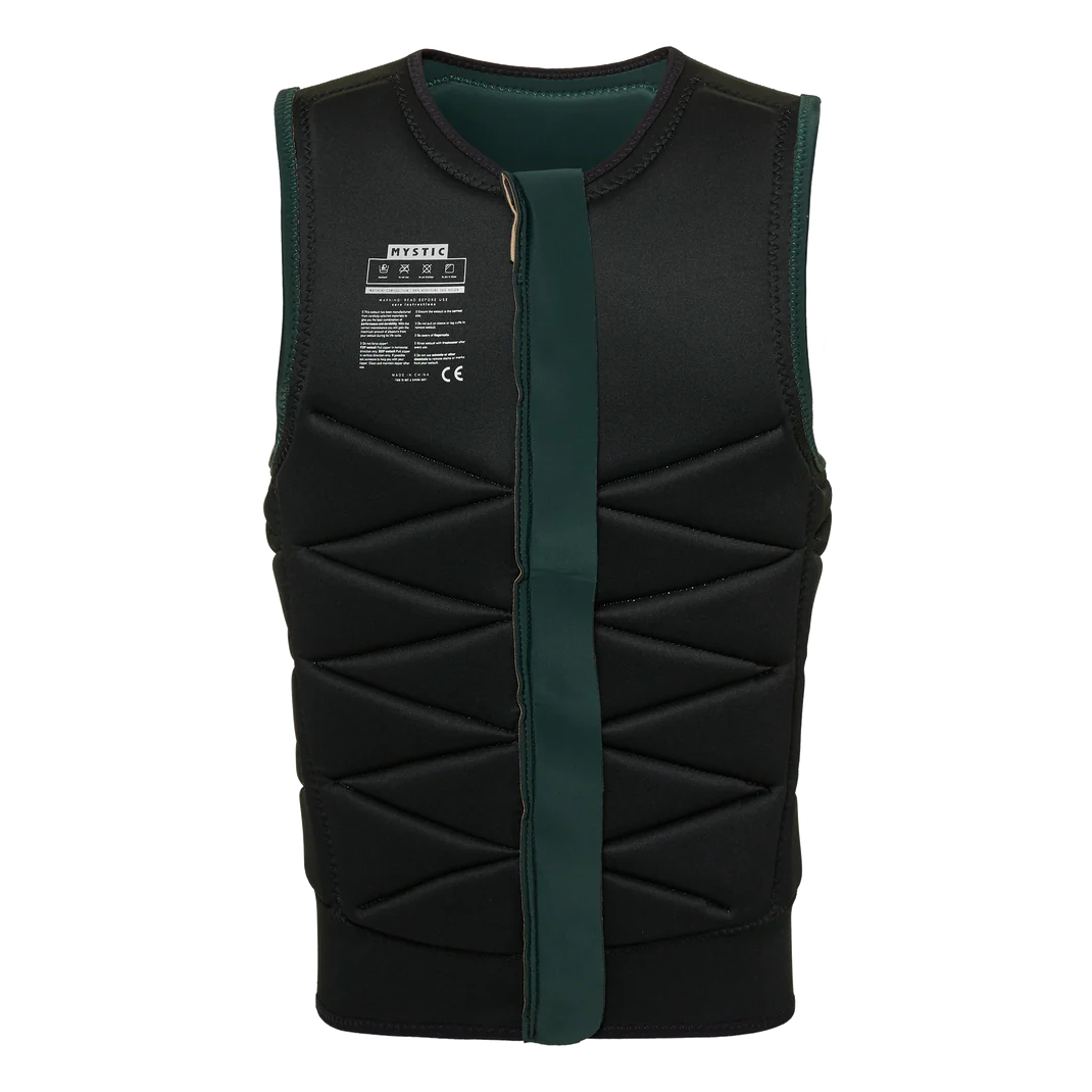 Mystic 2023 Outlaw Impact Vest Fzip Wake