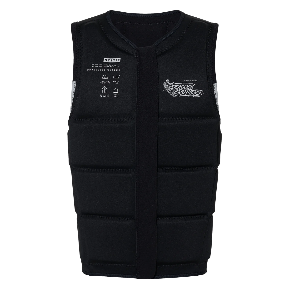 Mystic 2024 Peacock Impact Vest Fzip Wake