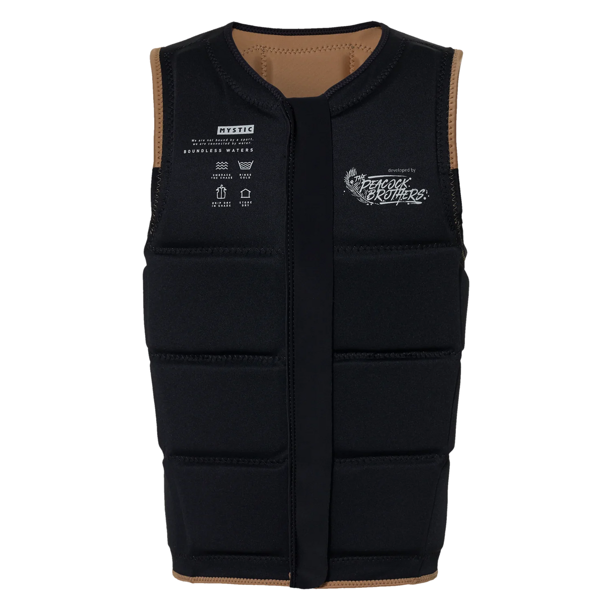 Mystic 2024 Peacock Impact Vest Fzip Wake