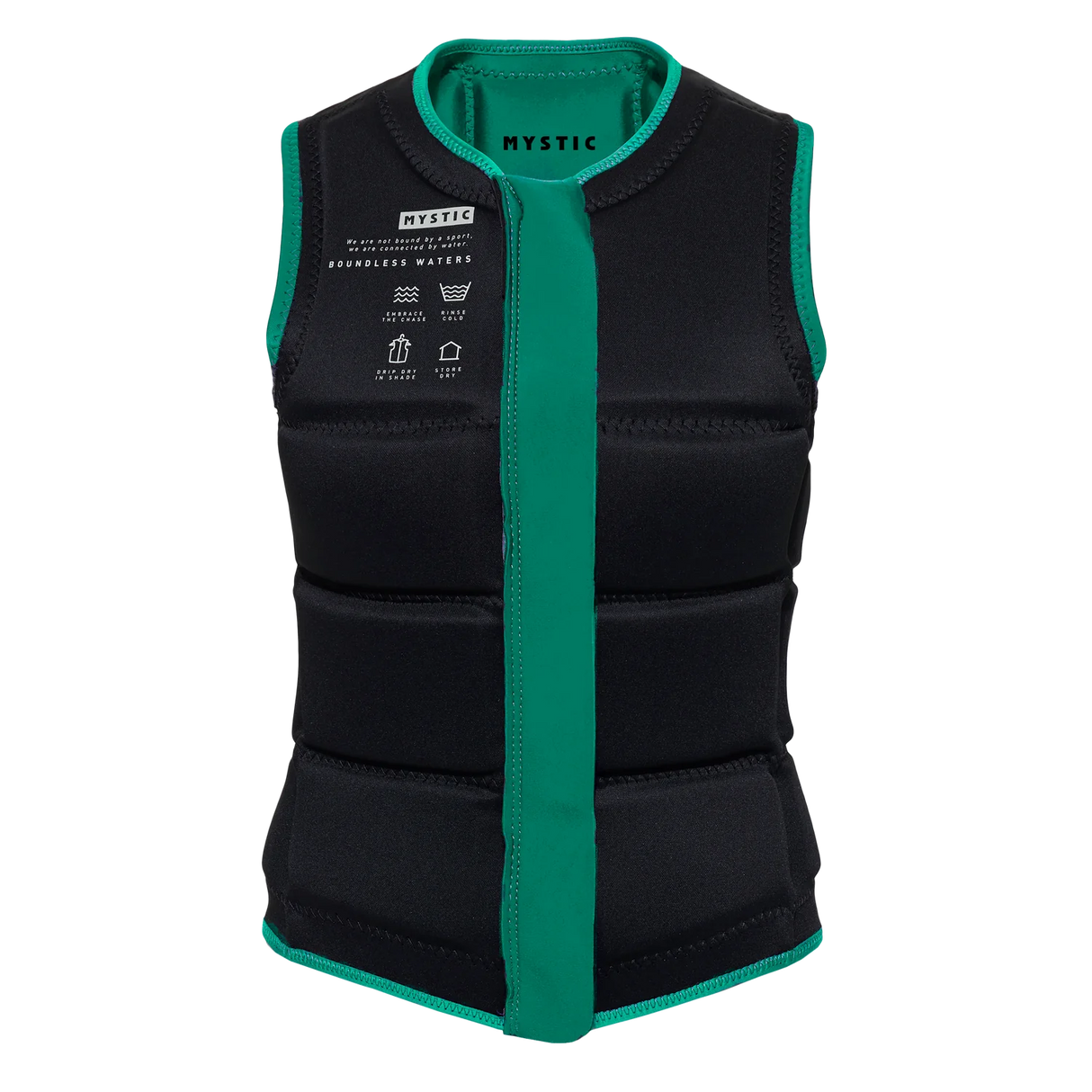 Mystic Star 2024 Impact Vest Fzip Wake Women