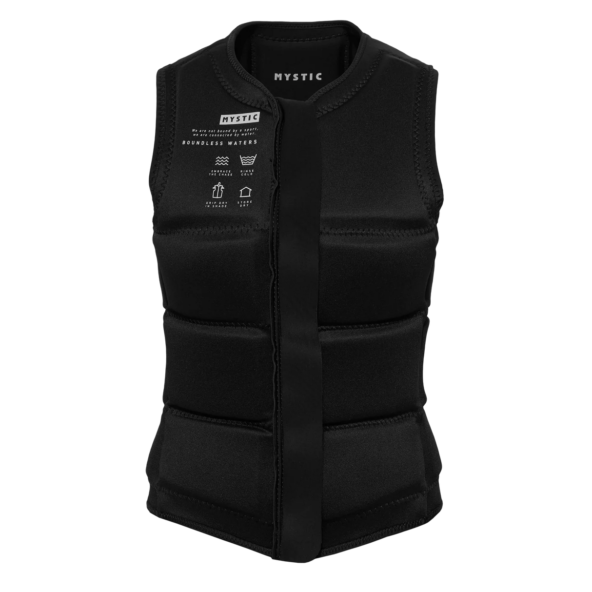 Mystic Star 2024 Impact Vest Fzip Wake Women