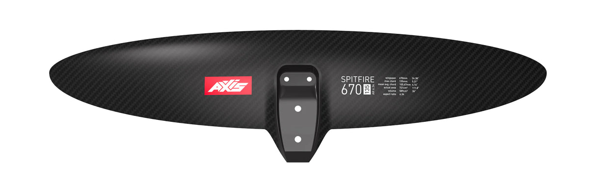 Axis SPITFIRE Carbon Front hydrofoil wing