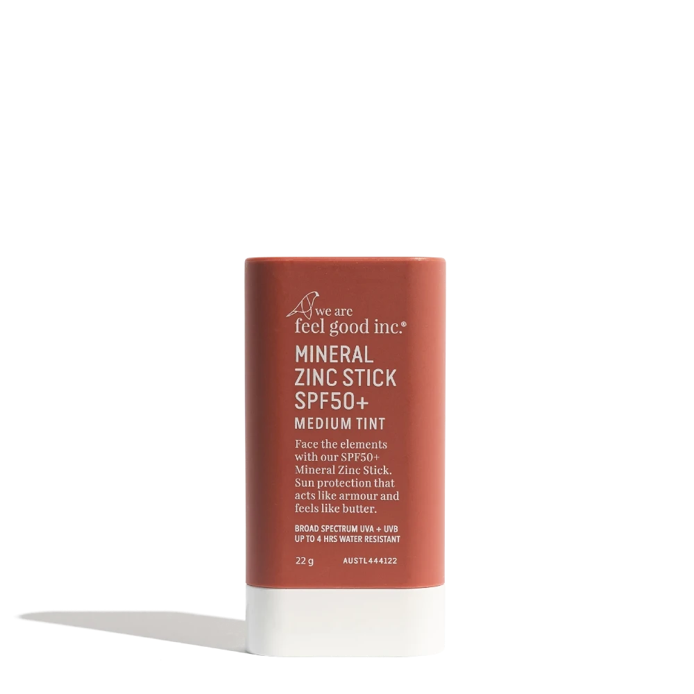 We Are Feel Good Mineral Zinc Stick SPF50+ Medium Tint