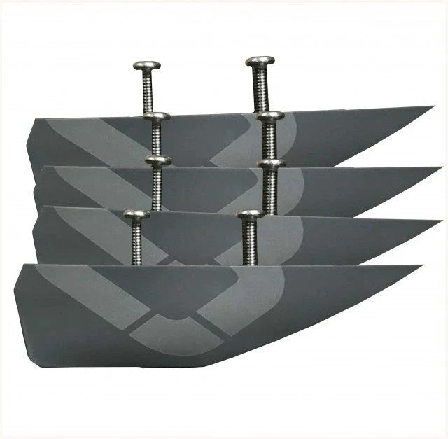 Ozone Fins for Kite Board V2 45mm x 4