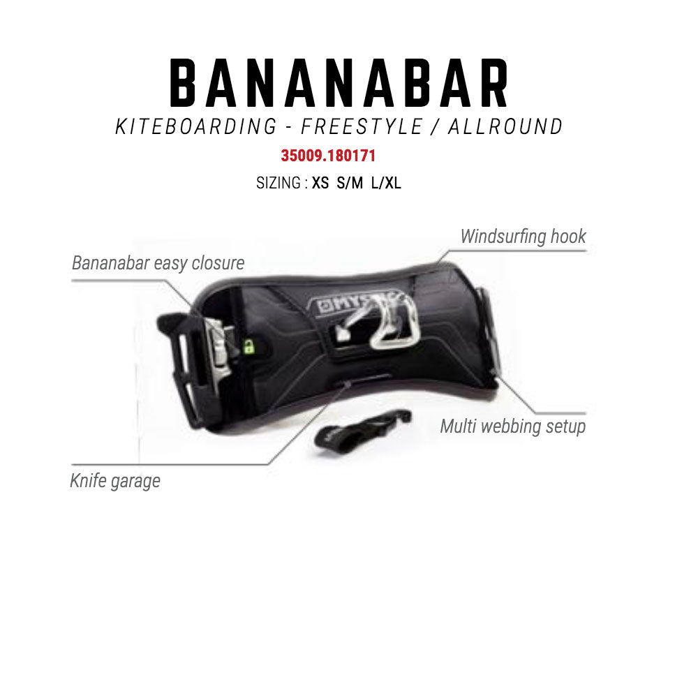 Mystic Bananabar Spreaderbar Kitesurf