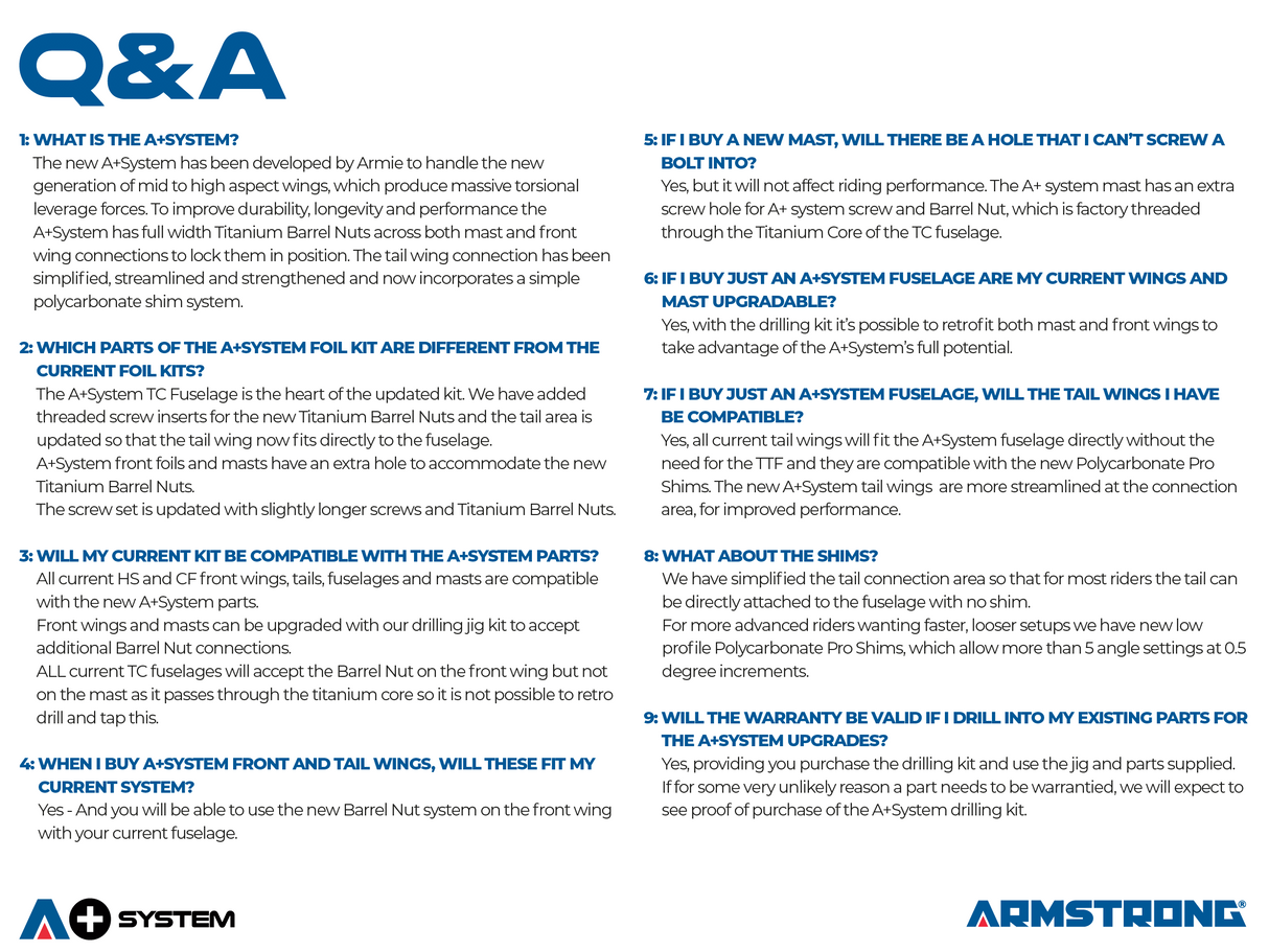 Armstrong A+ System upgrade kit